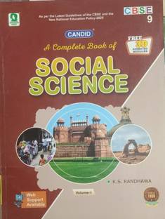 CANDID A COMPLETE BOOK OF SOCIAL SCIENCE CLASS-9 VOLUME-I