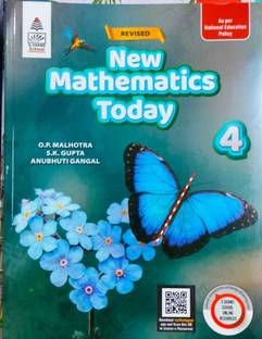 New Mathematics Today Class 4 For as Per latest NEP Policy 2025-2026 Examination