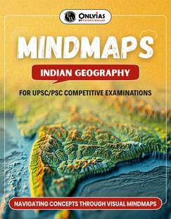 PW UPSC Mindmaps Indian Geography For UPSC/PSC Competitive Examinations