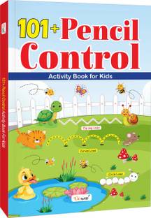 101+ Pencil Control Activity Book for Kids : Fun Activity Book for Toddlers , Activity Book for Early Learners , Fine Motor Skills Activities for Kids , Fun Maze Activity Book for Kids