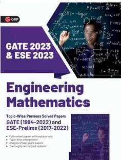GATE & ESE Prelim 2023 : Engineering Mathematics - Topic-wise Previous Solved Papers by GKP