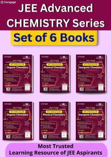 Chemistry Combo for JEE Advanced: Physical Chemistry (1 & 2) + Organic Chemistry (1 & 2) + Inorganic Chemistry (1 & 2) Set of 6 Books with Free Online Assessments & Digital Content 2024  - Cengage Chemistry iit jee combo