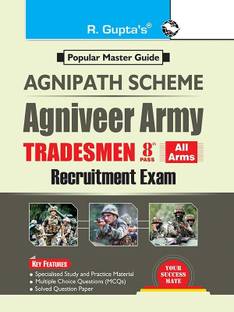 Agnipath : AGNIVEER ARMY (Tradesmen - 8th Pass) Indian Army Exam Guide
