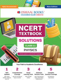 Oswaal NCERT Textbook Solution Class 11 Physics | For Latest Exam