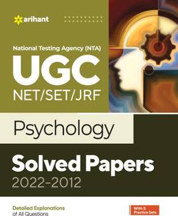 (OldEditon)Arihant
NationalTestingAgency(NTA)UGCNET/JRF/SETPsychologySolvedPapers2024-2012