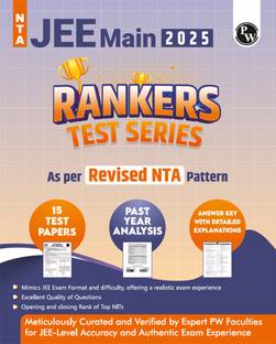 Pw 15 Jee Main Rankers Test Series 2025 as Per Revised Nta Pattern