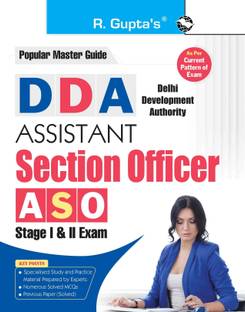DDA : Assistant Section Officer (ASO) Stage I & II Recruitment Exam Guide