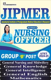 JIPMER Nursing Officer 2024-2025 (Set of 5 Books) Group B Posts