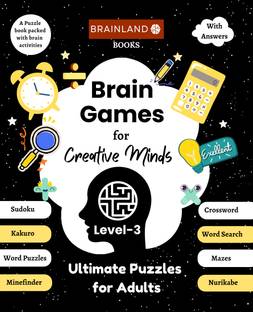Brain Games for Creative Minds - Ultimate Puzzles for Adults - Level 3
