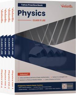 Vedantu JEE TATVA Class 11 Physics Book Set Of 4 | JEE 2026 Study Material | Interactive Learning with QR Code Videos & Solutions | Comprehensive Theory & Exercises for IIT JEE Main & Advanced Preparation