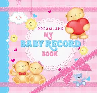 My Baby Record Book  - Memory and Milestone Keepsake Journal for Babies | Adorable Baby Record Book for First Year with Family Tree, First Steps & More | Ideal Gift for Newborn Boys & Girls