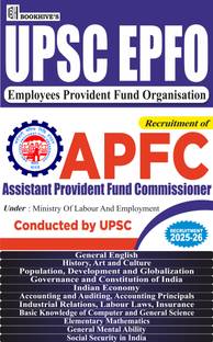UPSC EPFO APFC 2025-2026 Assistant Provident Fund Commissioner (Set of 12 Books)  - UPSC EPFO BOOKS 2025-2026