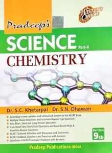 Pradeep's Science Part - II Chemistry for Class 9 - Examination 2025-26