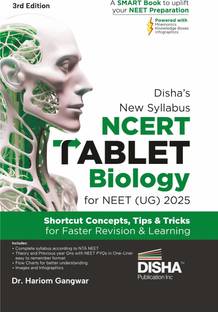 New Syllabus Ncert Tablet Biology for Neet (Ug)- Shortcut Concepts, Tips Tricks for Faster Revision Learning | One Liner Theory with Mnemonics, Knowledge Box Intext Pyqs