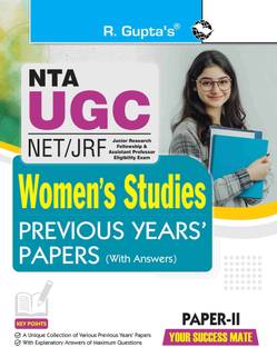 NTA-UGC-NET/JRF: Women's Studies (Paper II) Previous Years' Papers