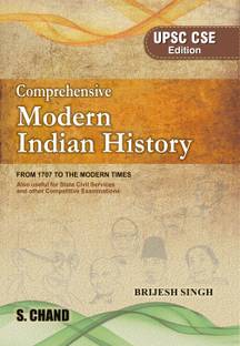 S Chand's Comprehensive Modern Indian History : From 1707 To The Modern Times |UPSC CSE Edition