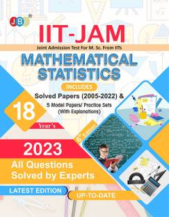 IIT JAM Mathematical Statistics Book For 2023, 18 Previous IIT JAM Mathematical Statistics Solved Papers And 5 Amazing Practice Papers, One Of The Best MSC Entrance Book Among All MSC Entrance Books  - IIT JAM Mathematical Statistics Book For 2023, 18 Previous IIT JAM Mathematical Statistics Solved Papers And 5 Amazing Practice Papers, One Of The Best MSC Entrance Book Among All MSC Entrance Books with 1 Disc