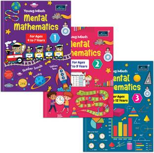 Mental Mathematics for Kids ( Set of 3 ) - Boost Mental Math Skills