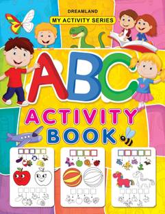 My Activity- ABC Activity Book  - ABC Activity Book | 32 engaging activity pages | Book for preschoolers