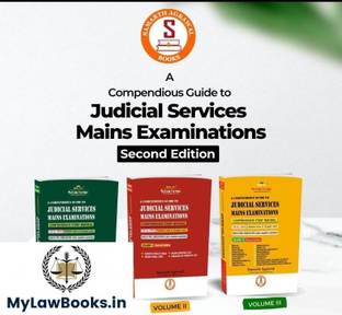 Pariksha Manthan’s A Compendious Guide to Judicial Services Mains Examinations—Volume-I to III 2022 Edition