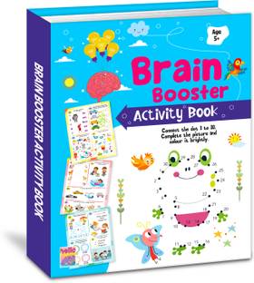 Brain Booster Activity Book for Kids Age 5+