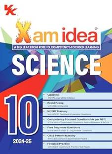 Xam idea Science Class 10 Book | CBSE Board | Chapterwise Question Bank