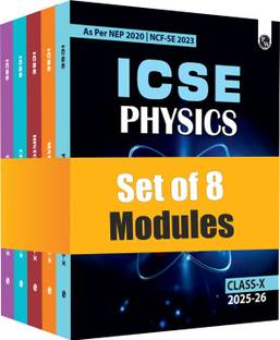 PW ICSE Class 10 Combo Set of 8 Books For 2025 Exams
