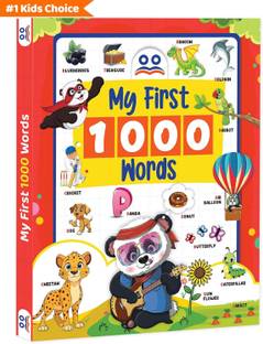 My First 1000 Words Book  - 1000 Words Book For Kids with Pictures | Early Learning Vocabulary Building Book | Ages 2–5 Years | Two Brothers Publications