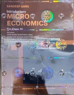 Introductory Microeconomics Textbook for Class 11