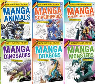 How to Draw Manga and Anime:A Step-by-Step Guide (6 Volume Boxed Set)