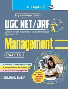 NTA-UGC-NET/JRF: Management (Paper II) Exam Guide