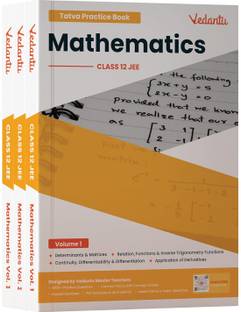 Vedantu JEE TATVA Class 12 Mathematics Book Set Of 3 | JEE 2026 Study Material | Interactive Learning with QR Code Videos & Solutions | Comprehensive Theory & Exercises for IIT JEE Main & Advanced Preparation