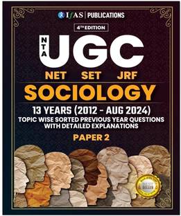 UGC NET Sociology  - Paper 2 Book 2025 | Unit-Wise PYQs (2012–2024) with Detailed Solutions | NTA UGC NET/JRF & SET Exam Preparation | Sociology Paper 2 Book in English by IFAS Publications