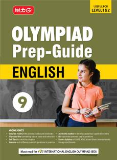 MTG Olympiad Prep-Guide Class 9 English (IEO) - Detailed Theory, Self Test with IEO Topicwise Previous Year Question Paper For SOF 2024-25 Exam