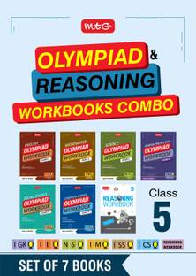 MTG Class-5 NSO-IMO-IEO-ICSO-IGKO-ISSO Olympiad and Reasoning Workbook Combo (Set of 7 Books) | MCQs, Previous Years Paper & Achievers Section - SOF Olympiad Books For 2025-26 Exam