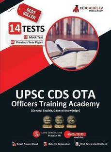 UPSC CDS OTA General English and General Knowledge  - (English Edition) - 10 Mock Tests and 4 Previous Year Papers (1600 Solved Questions) with Free Access to Online Tests