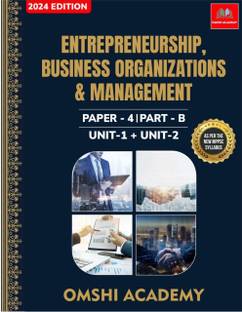 Entrepreneurship, Business Org. & Mgmt Paper-4 Part-B (Unit-1+2) MPPSC MAINS