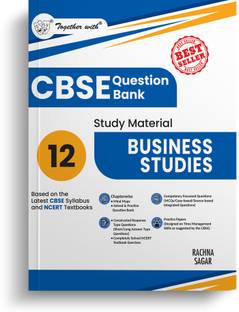 Together with CBSE Question Bank Class 12 Business Studies Exam 2026 Study Material