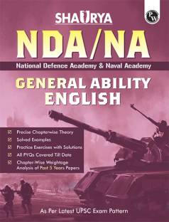 PW Shaurya NDA/NA English Book | National Defence Academy & Naval Academy Entrance Examination For 2024