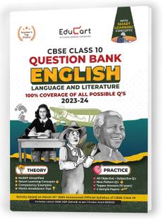 (OLD) Educart CBSE Class 10 ENGLISH Language and Literature Question Bank 2023-24 (NCERT based reference book 2024)  - CBSE Class 10 Question Bank 2024 | Class 10 ENGLISH Question Bank