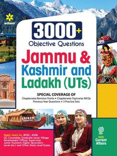 3000+ Objective Questions Jammu & Kashmir and Ladakh (UTs)