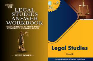 CBSE CLASS 12 LEGAL STUDIES BOOK WITH ANSWER WORKBOOK A complete Study book set for cbse class 12 useful for best study