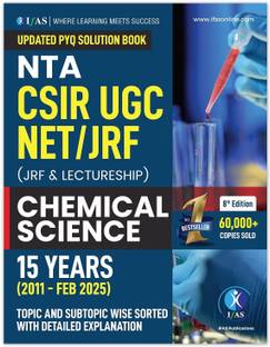 CSIR NET Chemical Science PYQ Book | Chemistry Previous Year Questions Papers  - 2025 | 15 Years Chapterwise Solved Papers (2011–Feb 2025) | Topicwise & Chapterwise PYQs with Detailed Solutions |NTA CSIR UGC NET, GATE, SET Chemistry Preparation Book | IFAS Publications