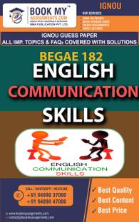 IGNOU BEGAE 182 Communication Skills in English Language | Guess Paper | Important Question Answer |Bachelor of Performing Arts - Hindustani Music (Honours)(BAPFHMH)
