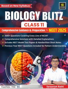 UTKARSH CLASSESBiology Blitz Class 11 | NEET 2025 Complete Guide | 3500+ NCERT-Based Questions, Detailed Explanations, Model Test Papers & Short Notes|NEET Explorer For 24-2025 Exam As Per NMC