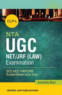 NTA UGC NET/JRF (LAW) Examination Solved Papers Subjectwise (2004-2025)