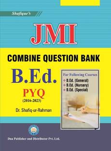 JMI B.Ed PYQ (Combine Question Bank)