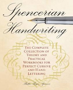 Spencerian Penmanship Practice Book: The Declaration of Independence