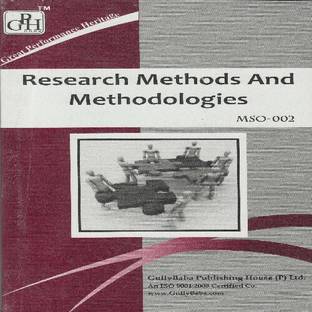 MSO002 Research Methods And Methodologies (IGNOU Help book for MSO-002 in English Medium) (English, Paperback, Expert Panel Of GPH)
