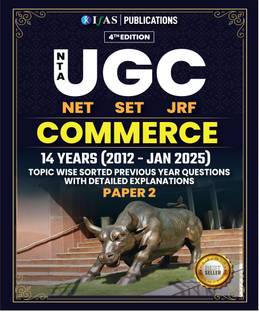 UGC NET Commerce Paper 2 Book | Previous Year Solved Papers  - 2025 Updated Edition (2012 to JAN 2025) with Detailed Solutions (Unit Wise Sorted) | Bestselling PYQ Book for NTA-UGC NET/JRF and SET Commerce Exams in India | Two Brothers Publications